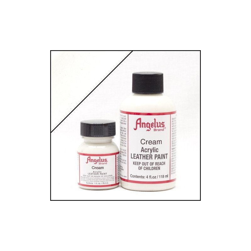 Angelus Acrylic Leather Paint 118 ml / 4 oz (Cream