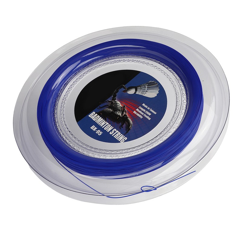 POWERTI Badminton Racquet String High Elasticity Wear Resistant Resin Fibre