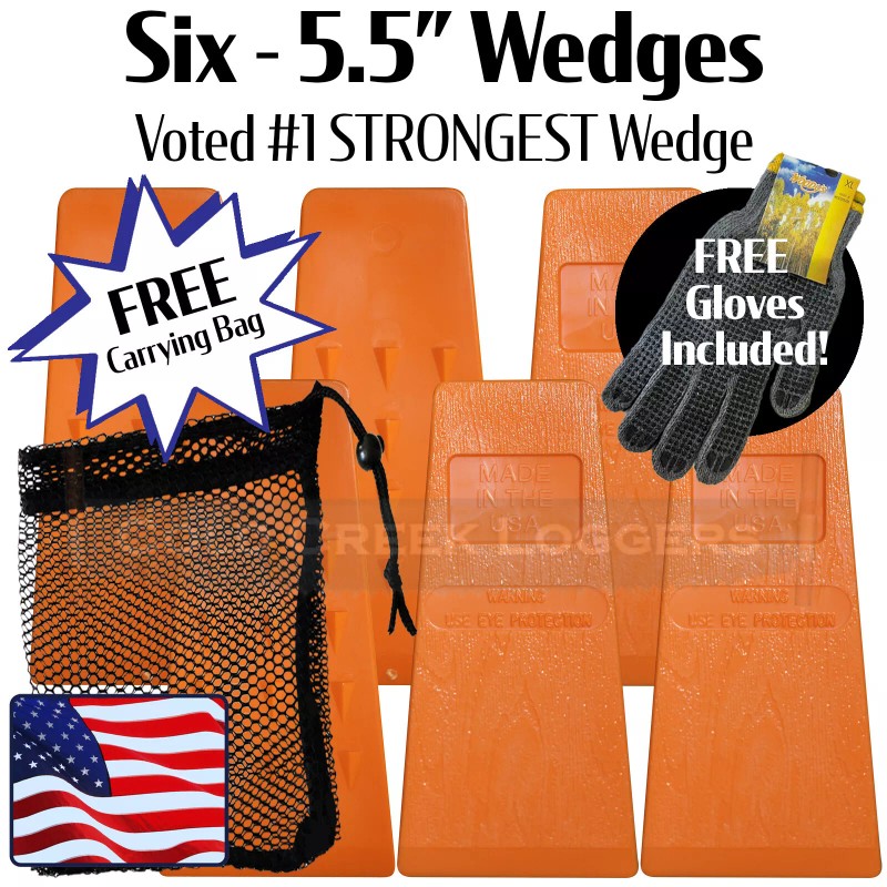 Cold Creek Loggers 6 - 5.5" USA HARD logging Felling