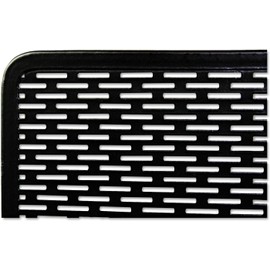 Plexon Punched Metal Pencil Cup/Cell Phone Stand, Perforated Steel, H x 4 in. W x 3.5 in. Black, 2 Pack