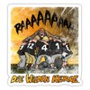 Spreadshirt Die Wilden Kerle RAAAAA Ausruf Sticker Max. 10 x
