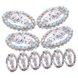 Baluue 12pcs Jesus Nail Charms Decorative Metal Nail Ornaments for Easter and Special Occasions Easy to Apply and Combine for Unique Designs