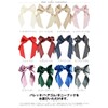 Ribbon Barrette Large Women's Long Satin Wedding Cute Hair Accessory