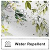Ruelvth Short Shower Curtain, Waterproof Spring Green Eucalyptus Shower Curtain