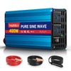 400W Pure Sine Wave Power Inverter 12V DC to 110V
