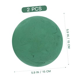 Operitacx 2 Stücke Blumenball Floristik Zubehör für Hochzeitsdekoration Kunstblumen Kugeln Gesunden Materialien für Arrangements und Trockenblumen Dekorationen