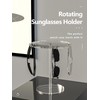 Ausalivan Sunglasses Holder Stand 360 Rotating, Eyeglasses Display Rack,Eyewear room