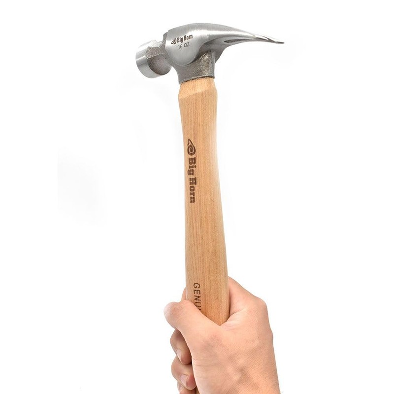 Big Horn 15127 16 Oz California Claw Hammer with Hickory