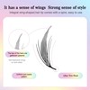 Pteris Lashes Extensions Anime Chunk Manga Lash Fans C/D Curl