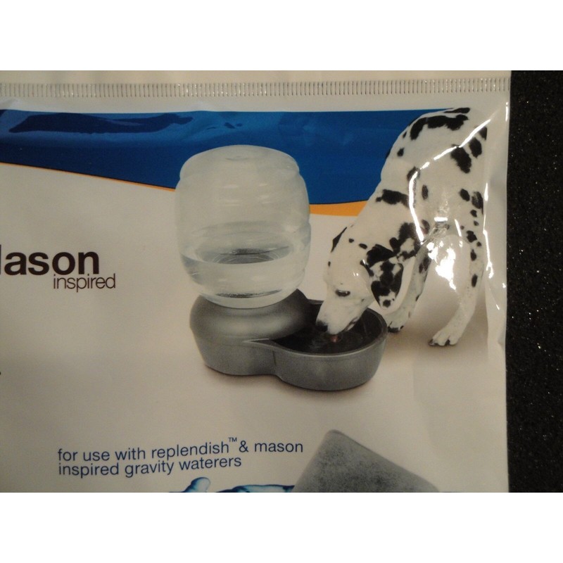 Petmate LOT OF 3  Petmate Replendish & Mason Charcoal Replacement