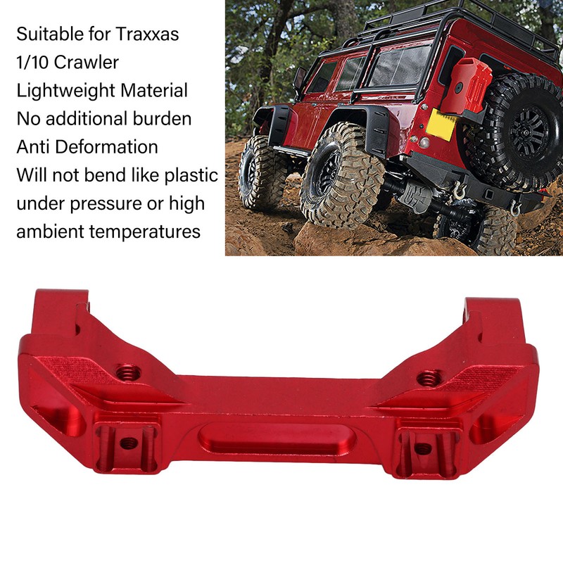 RC Front Bumper Mount Protective Aluminum Alloy RC Car Bumper