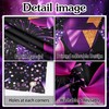 Fupolara Purple Birthday Decoration Banner Backdrop - Large Photography Photo