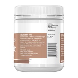 Healthy Care Ultra Calcium + Vitamin D - Provides Enhanced Bone Health and Strength - Premium Quality Dietary Supplement - 150 Tablets