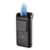 Visol Antero Black Butane Torch Triple Flame Refillable Gas Lighter