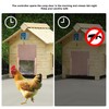 Automatic Chicken Coop Door Controller, IP44 Cage Opener Remote Control