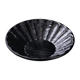 Fukui Craft 81015430 4 Inch Chrysanthemum Chisel Tea Holder Black