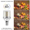 Beriteluce 2Pack 9W LED Corn Light Bulb, Mini Corn Bulb,