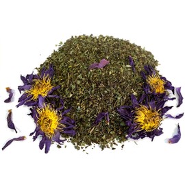 MQH Wholefoods™ Lotus Flowers Tea Herbal Pre Mix Mixed Blends Premium Quality! AVAILABLE IN 15+ BLENDS (Lemon Balm & Lotus Tea Mix, 10g)