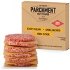 Hamburger Patty Paper Squares 5"x5", 300Pcs Parchment Paper Sheets |