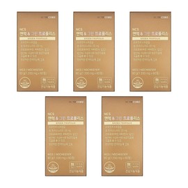 Nutricore Green Propolis Freepolis Antioxidant Flopolis Propolis 5-month supply / 뉴트리코어 그린 프로폴리스 프리폴리스 항산화 플로풀리스 프러폴리스 5개월분