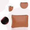 2Pcs Genuine Leather Coin Purse Mini Wallet for Women -