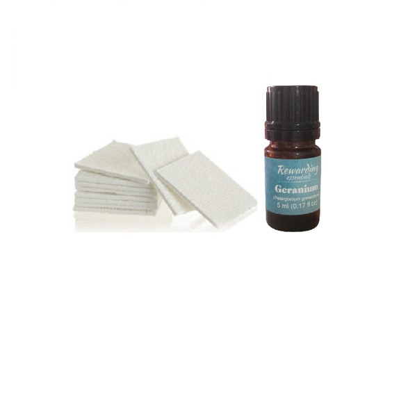 Travel Fan Diffuser Refill Pads 1.5" x 1.5" 10/pk Essential