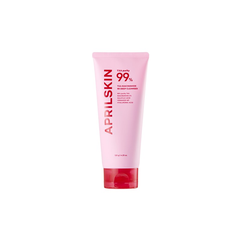 April Skin TXA Niacinamide 99 Deep Cleanser 120g Set (+15g)