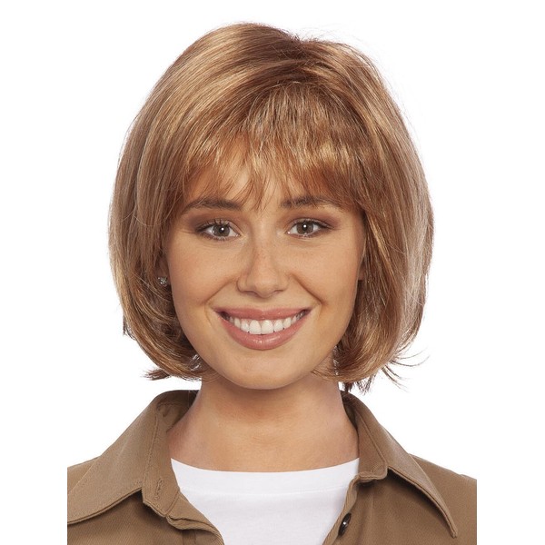 Trendhair Maren Wig High Quality Synthetic Hair Like Real Hair in Cinnamon Brown