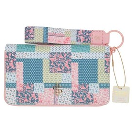 Simply Southern Designer Print Wallet with Matching Key Fob (Quilted Pattern)