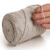 MeriWoolArt® Macrame Yarn Beige 2 mm x 250 m Cotton