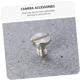 Gadpiparty 8pcs Tripod Mounting Screws Durable Camera Screw for Quick Release Plates Compatible with Backpack Camera Clips and Light Stand Adapters