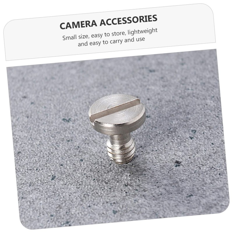 Gadpiparty 8pcs Tripod Mounting Screws Durable Camera Screw for Quick