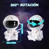 HC.life Proyector De Astronauta Lámpara Luz Nocturna Galaxy Star