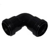 Pushfit 32mm Waste Pipe 90 Degree Bend - Black -