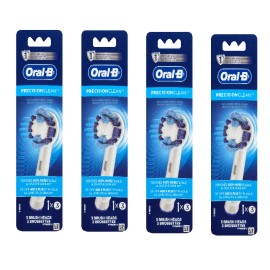 Oral-B Precision Clean Electric Toothbrush Replacement Brush Heads 3 ct (4 pack)