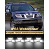 OKLSG LED Front Grill Lights for Nissan Frontier 2009-2021 Raptor