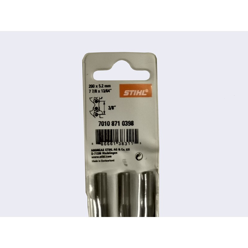 Stihl 13/64 Round Chain Sharpening File 3 Pack