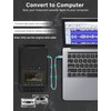 Gracioso Cassette Player Converter, Portable Cassette to MP3 Music via