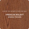 General Finishes Oil Based Penetrating Wood Stain, 1 Quart, American