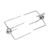 Onlyfire 6007 Stainless Steel Barbecue Roasting 4 Prong Meat Forks,