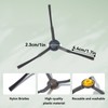 DianSung Spazzola laterale di ricambio per EUREKA NERE10S/E10s/E20 Plus/J15 Pro
