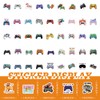100PCS Small Sized Gamepad Stickers, Cool Classic Game Remote Control