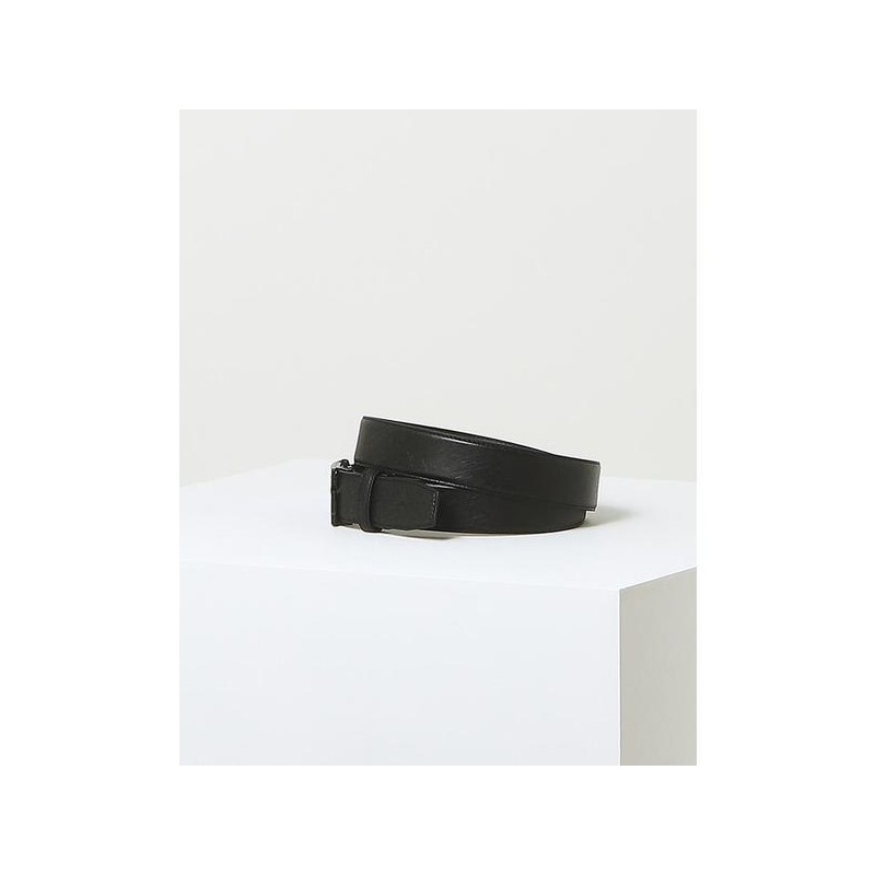 Hazzys (대전신세계)블랙 버클 블랙 H장식 소가죽 자동벨트 HJBE5E855BK (DAEJEON SHINSEGAE)