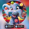 ESC WELT Wooden Elephant Puzzle 300 Pieces - Challenging Thinking