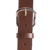 Hawkdale Mens Leather Belt - Black, Brown 1.5 Inch Smart/Casual