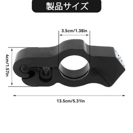 Brake Lock for Motorcycles, Steering Wheel Lock, Motorbike, Axello, Anti-theft Lock, Security Enhancement, Motorcycle Supplies, Bike Lock, Disc Lock (Black)