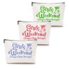 CQM 3 Pcs Girls Weekend Gifts Girl Trip 2025 Makeup