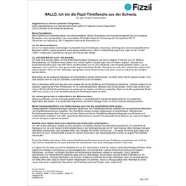 Fizzii Set Trinkflasche 330ml + Lunchbox inkl. Obst-/ Gemüsefach (schadstofffrei, spülmaschinenfest, Motiv: Mini Trecker)