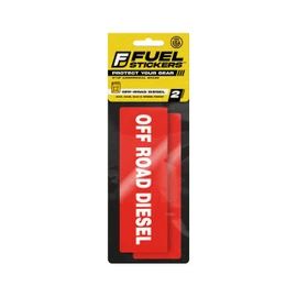 Off Road Diesel Stickers, Labels for Fuel Storage Tanks - Trucks, Tractors, & Other Heavy Equipment - Weatherproof, Extreme Stick, Durable, Dyed Fuel Identification Labels, By Fuel Stickers (6x2 inch), 20 Labels