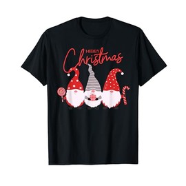 Funny Santa Claus, Christmas gnome, present, Santa T-Shirt